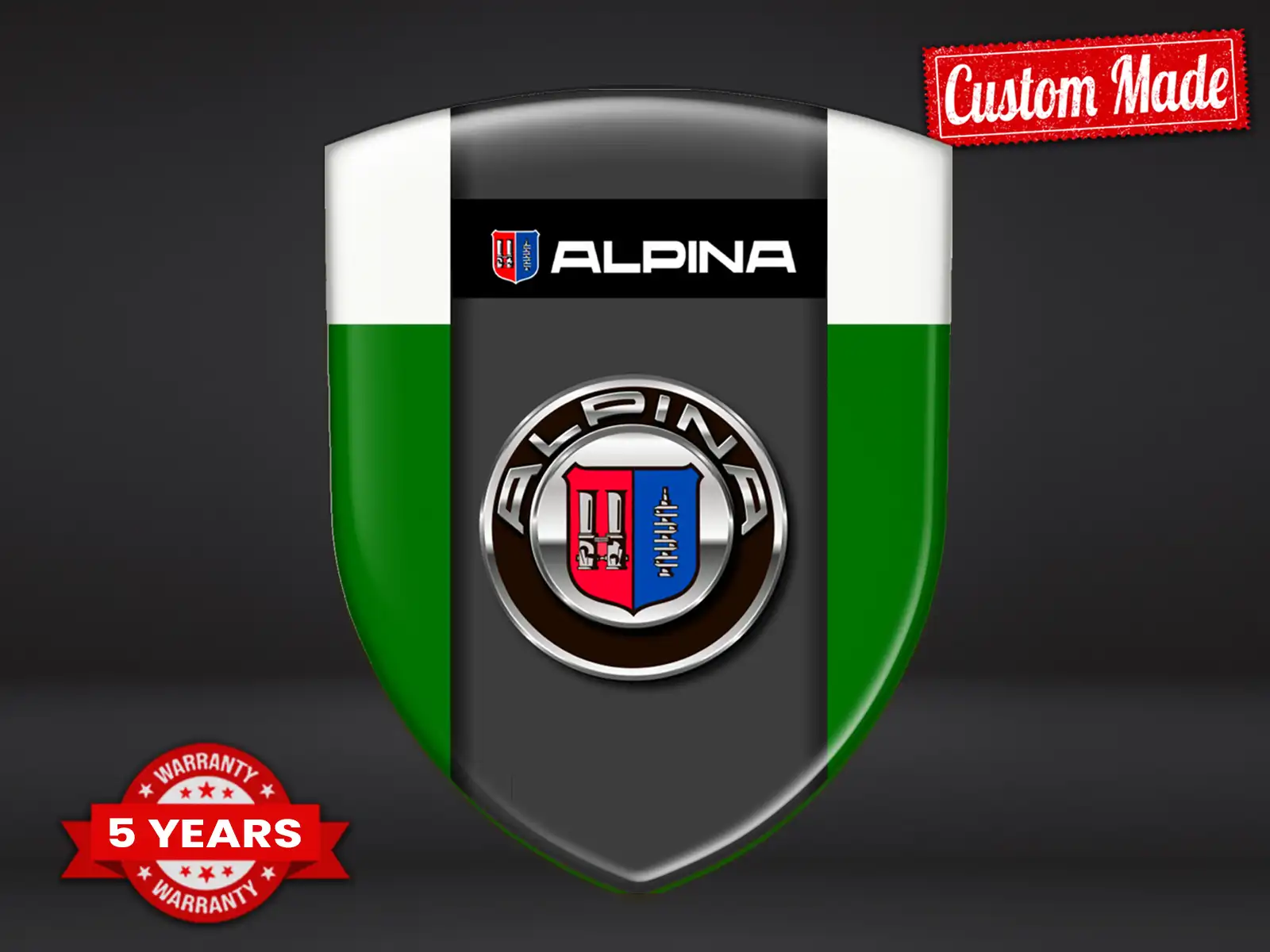 Alpina Vinylaufkleber Auto Limitiert Edition Modern